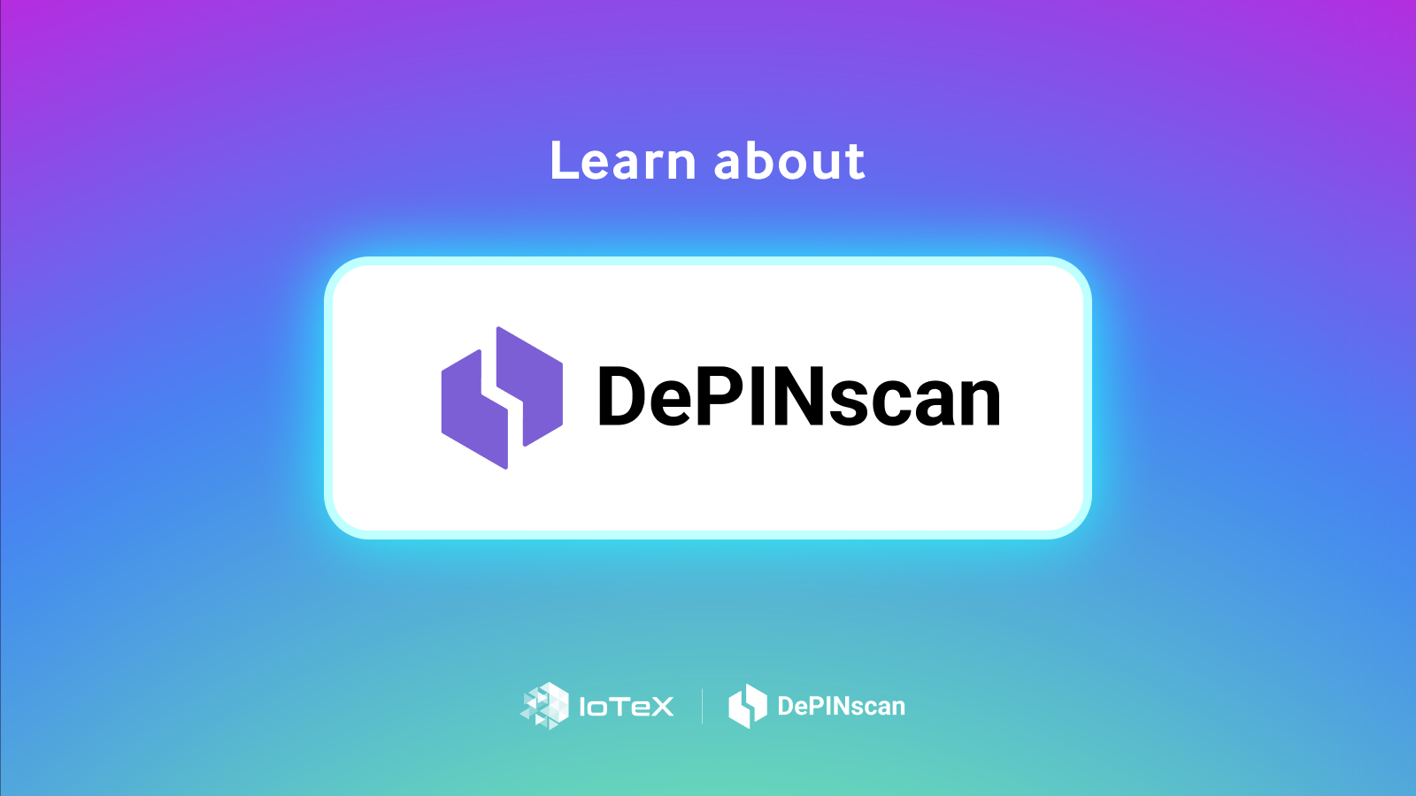 Learn about DePIN scan cover
