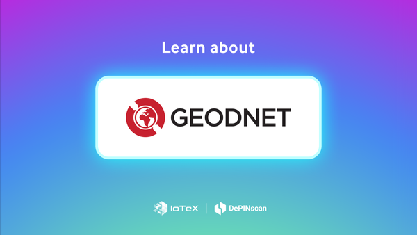DePIN Scan: Learn about Geodnet